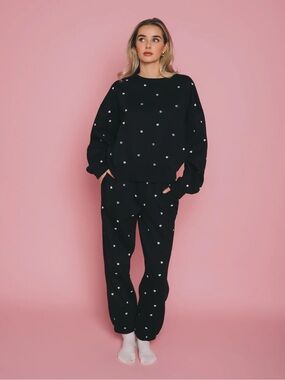 Tiny Heart Oversized Jogger